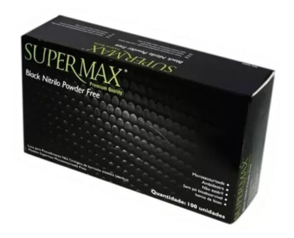 LUVA SUPER MAX BLACK M