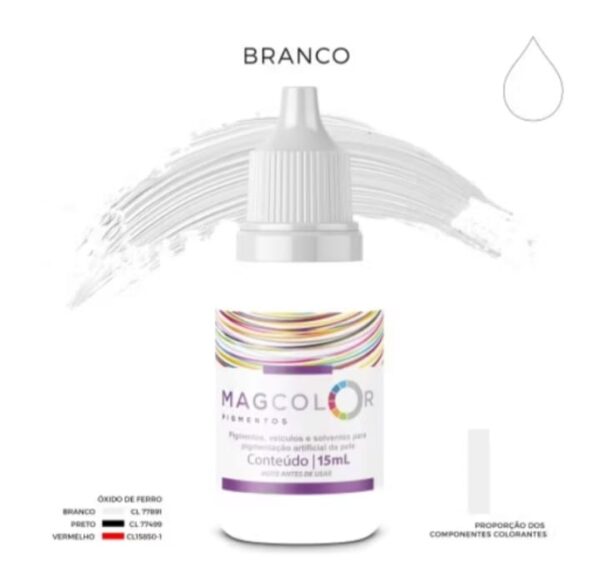 PIGMENTO BRANCO 15ML