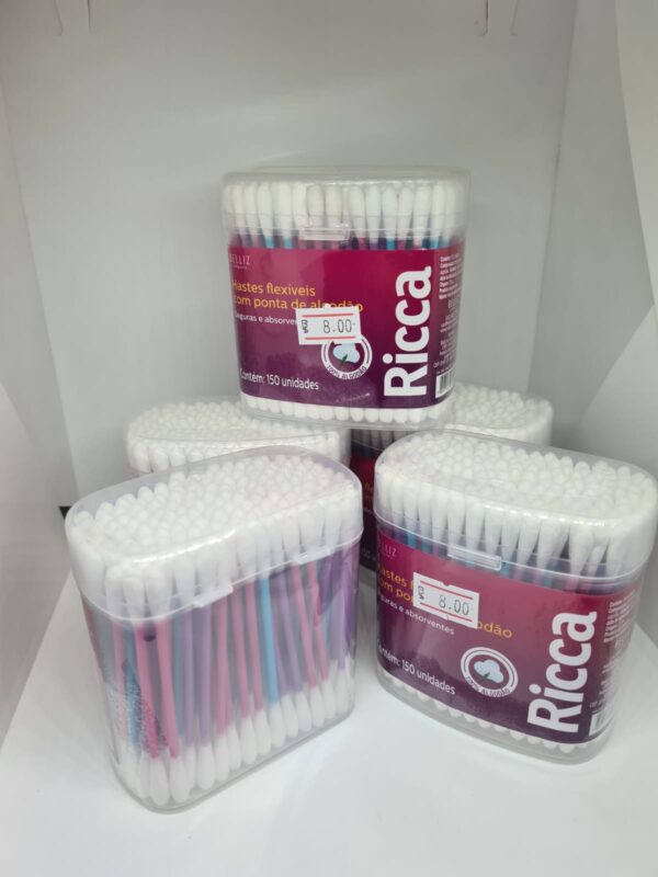 HASTES FLEXIVEIS 150PCS POTE RICCA