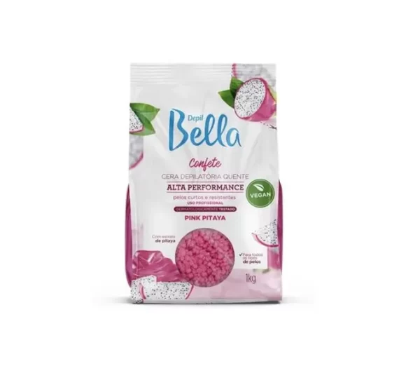 DBELLA CERA CONFETE PINK 1KG - PA1526