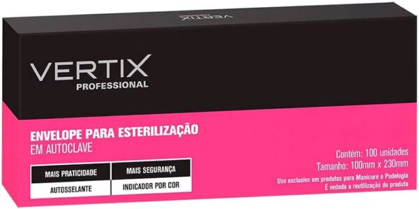 ENVELOPE PARA ESTERILIZACAO 10CMX16CM VERTIX