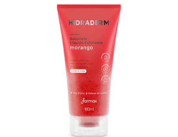 ESFOLIANTE HIDRADERM MORANGO 180ML
