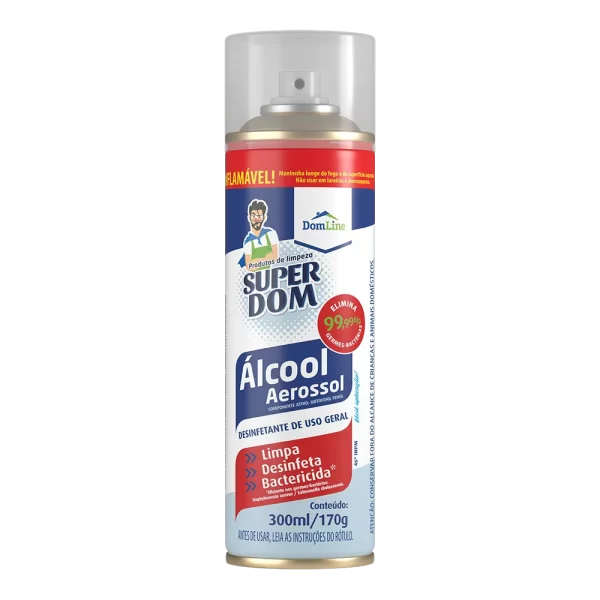 ALCOOL AEROSSOL SUPER DOM 300ML - ABOVE
