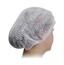 TOUCA TURBANTE PCT/100 UND SANFONADA (BRANCA)